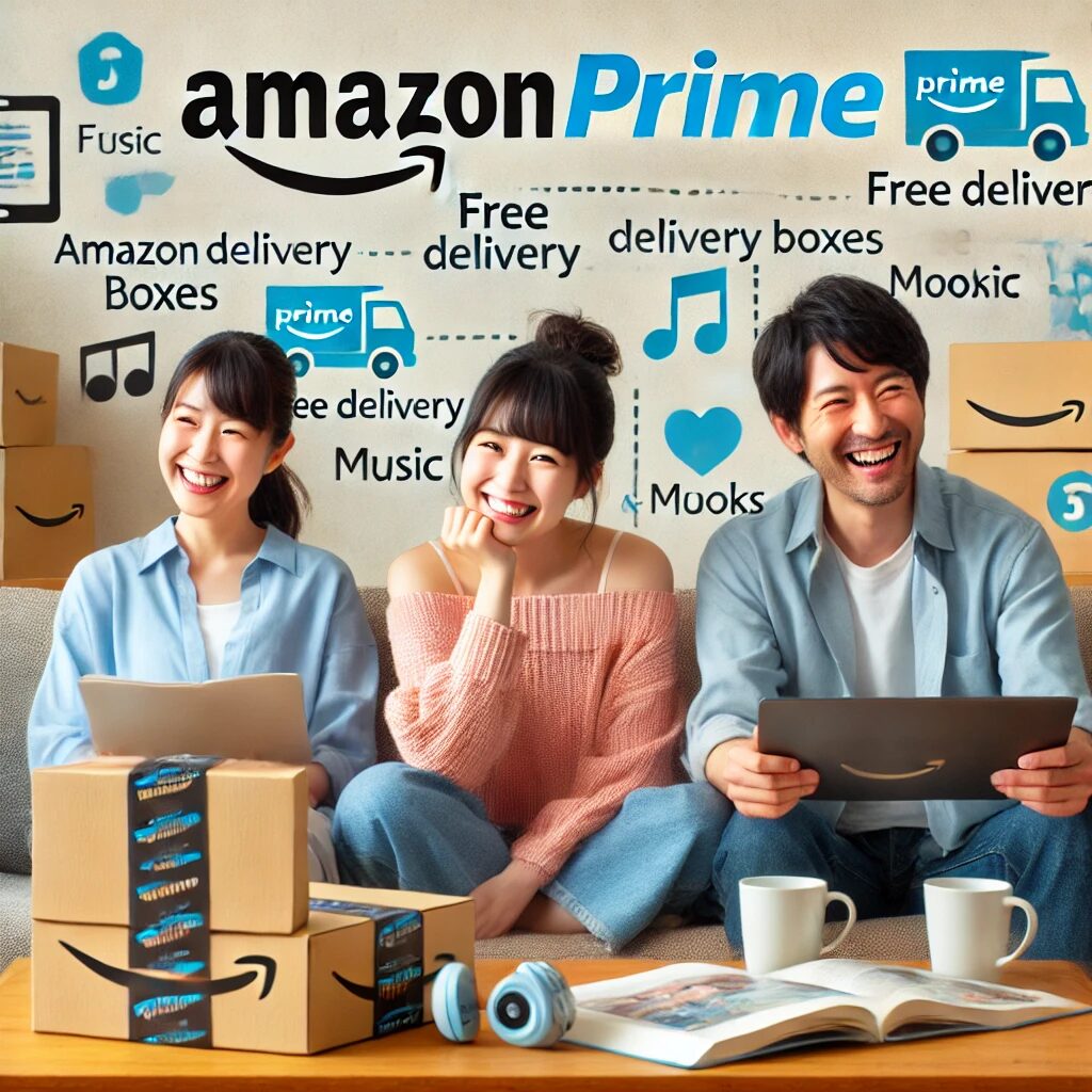 Amazonプライムの特典で生活が便利になる家族